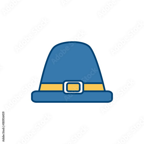 Vintage male hat icon vector illustration graphic design