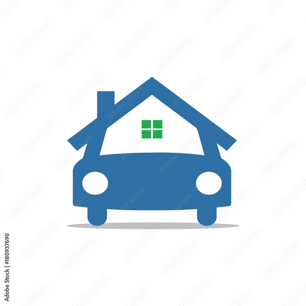 Home Car Logo vector