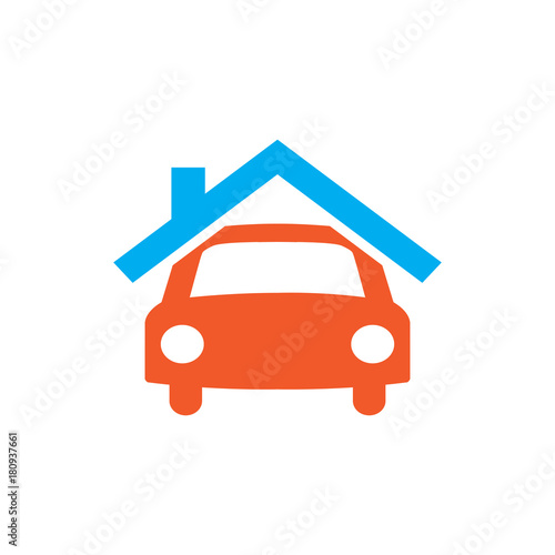 Home Car Logo vector
