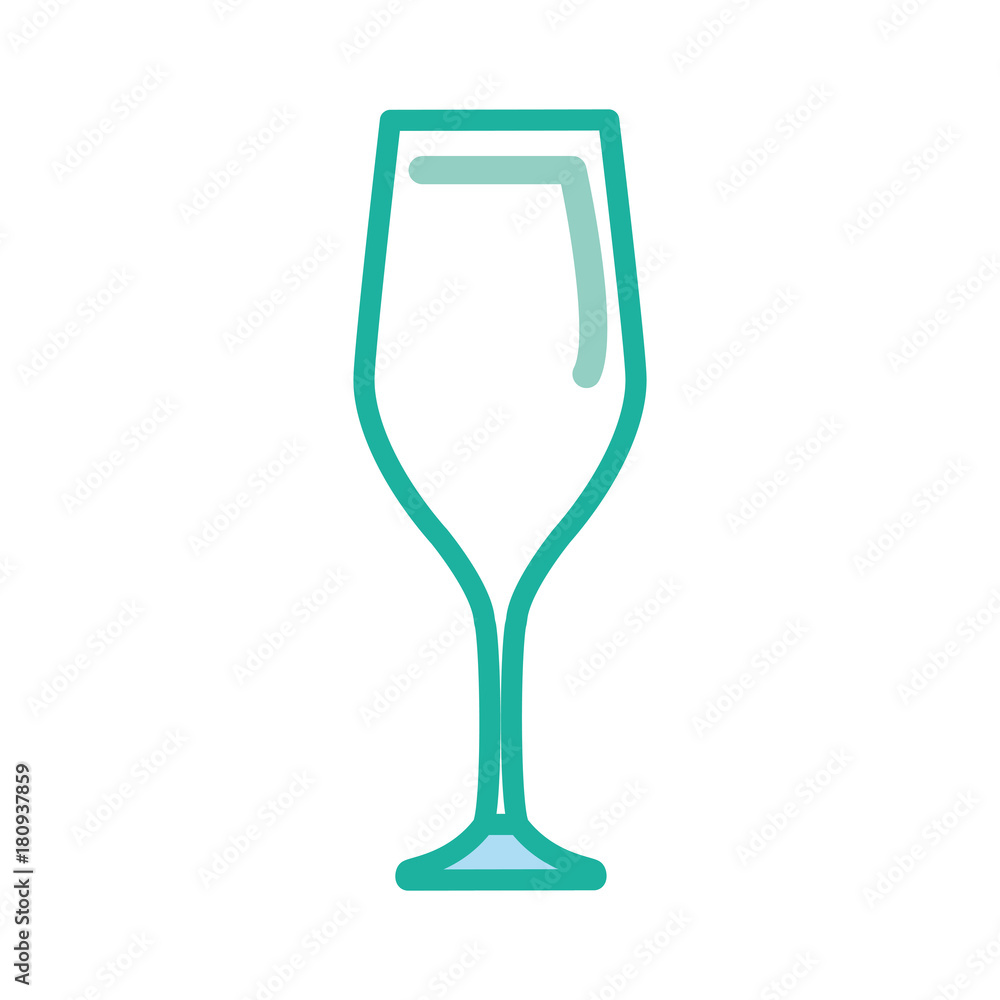 champagne glass icon over white background vector illustration champagne glass icon over white background vector illustration
