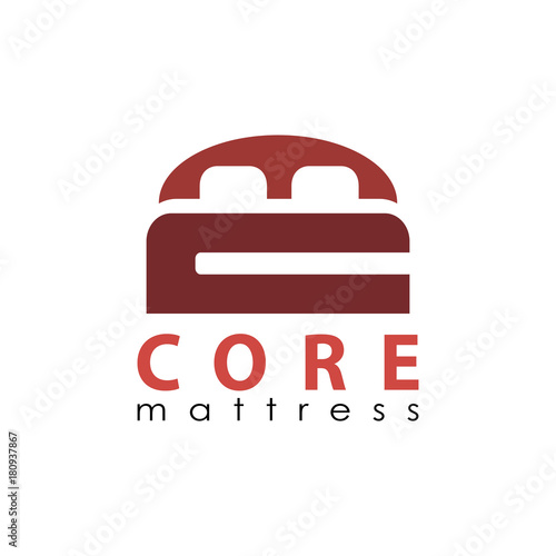 CM Letter mattress Logo Template