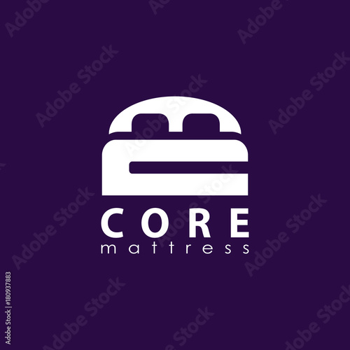CM Letter mattress Logo Template