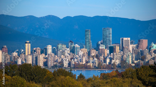 Vancouver cityscape view