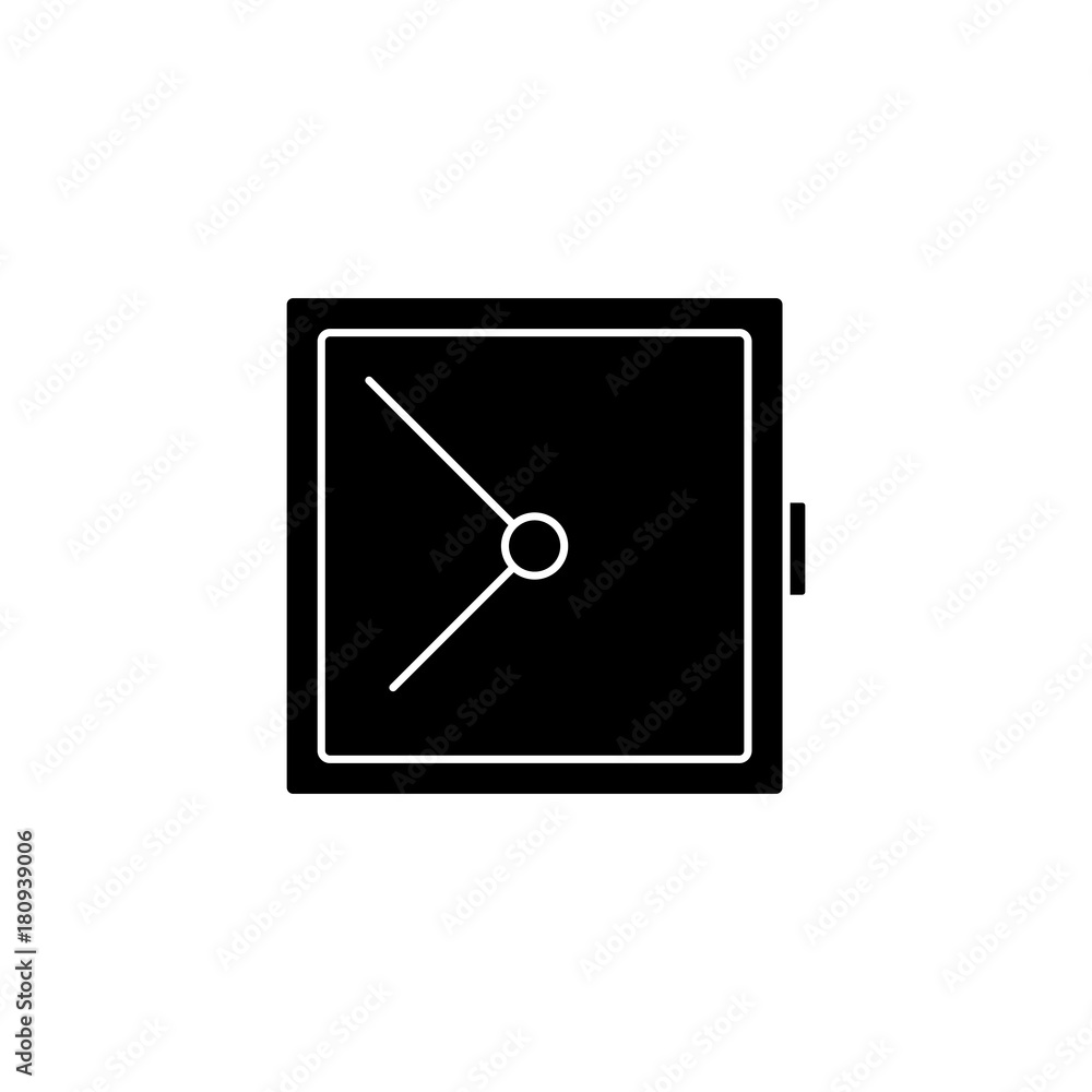 Wall clock isolated icon vector illustration graphic design Wall clock isolated icon vector illustration graphic design