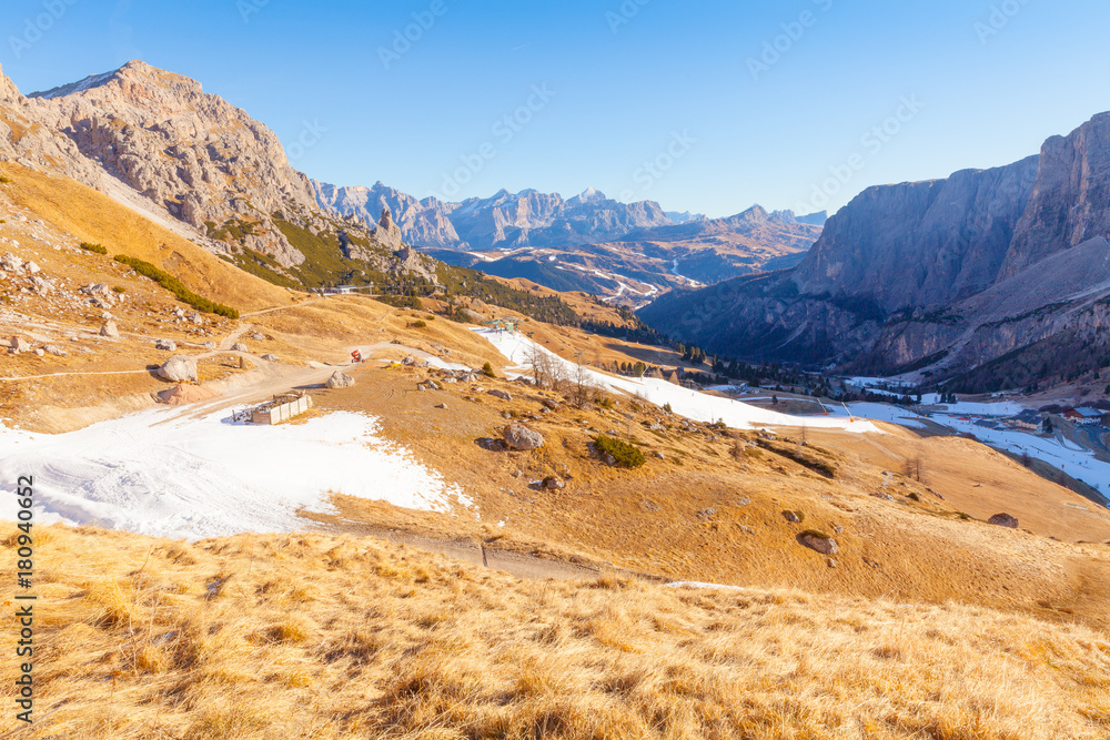 Alps of Siusi Italy