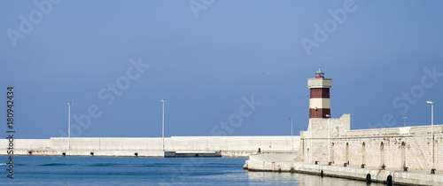 South Italy: lighthouse of the city of Monopoli