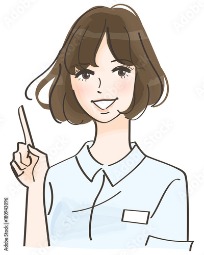 看護師の女性 イメージ