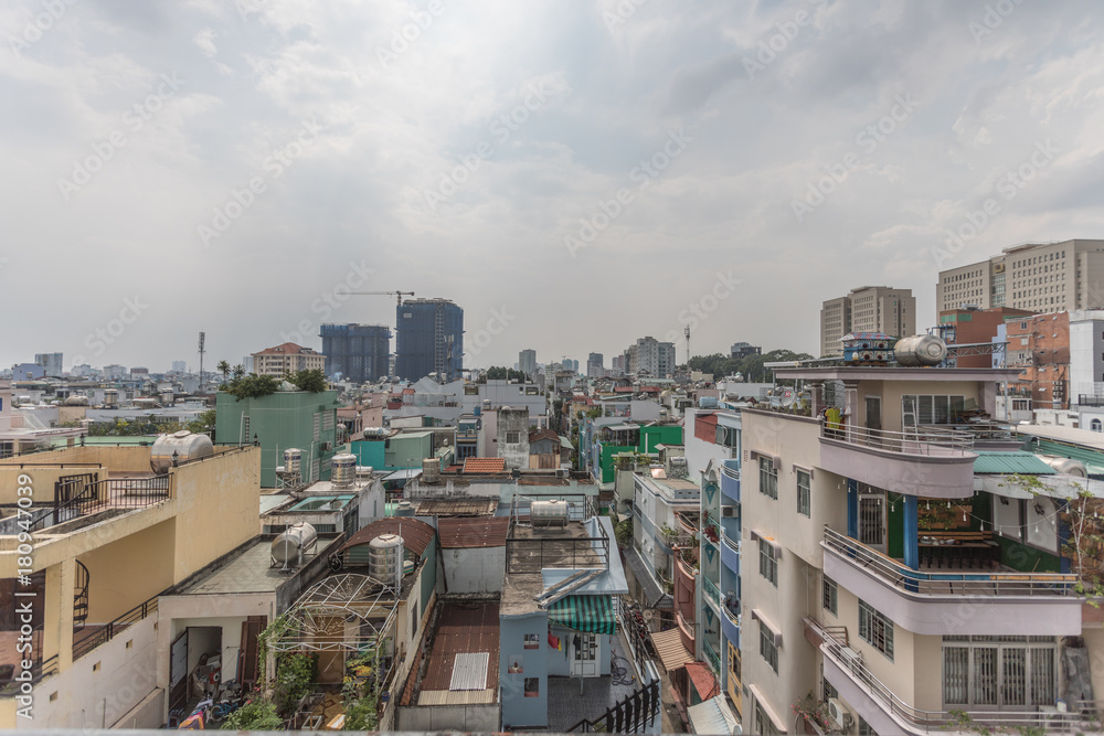 housing of poor area in ho chi minh city