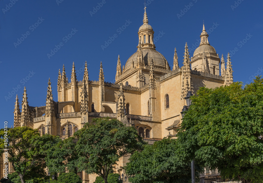 Cathedral in Segovia, Spain