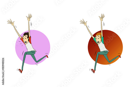 man who ran frightened