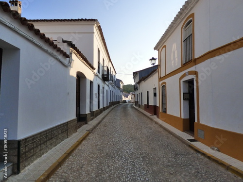 Campofrio. Pueblo español de la provincia de Huelva, Andalucía (España)