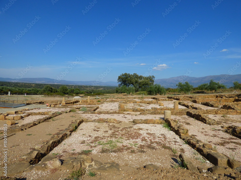 Caparra. Yacimiento Romano en Caceres, (Extremadura, España)