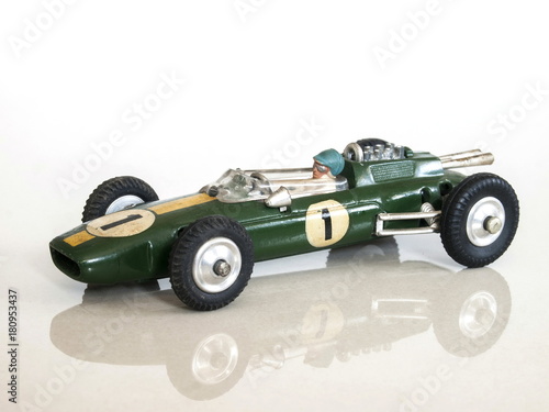 Vintage racing car toy / Lotus-Climax Formula1 toy model