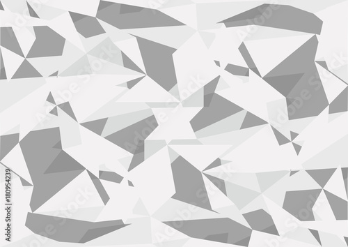 3D Low Polygon Geometry Background. Vector illustration