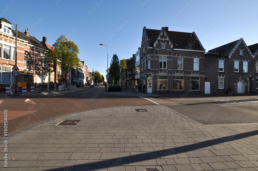 Naklejka premium Widok na miasto Eindhoven, Holandia