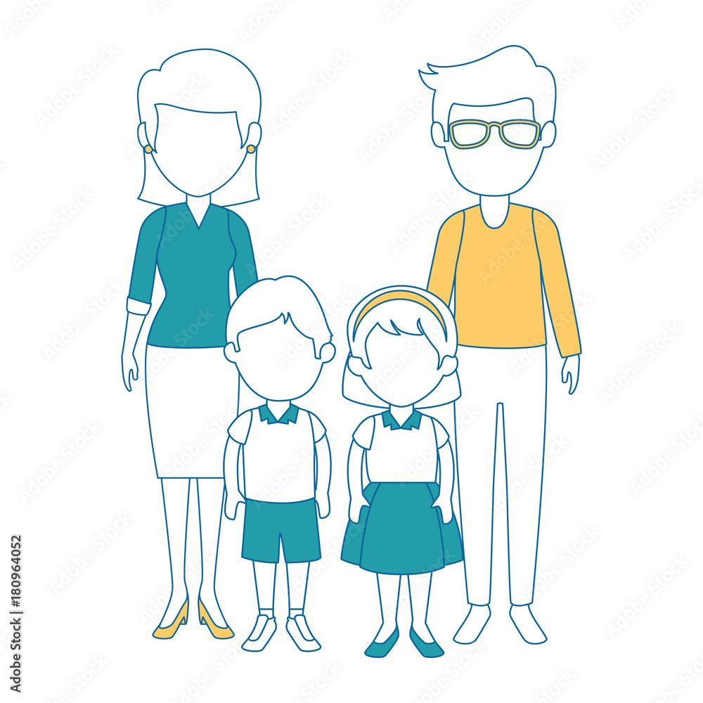 teachers couple with students avatars characters teachers couple with students avatars characters