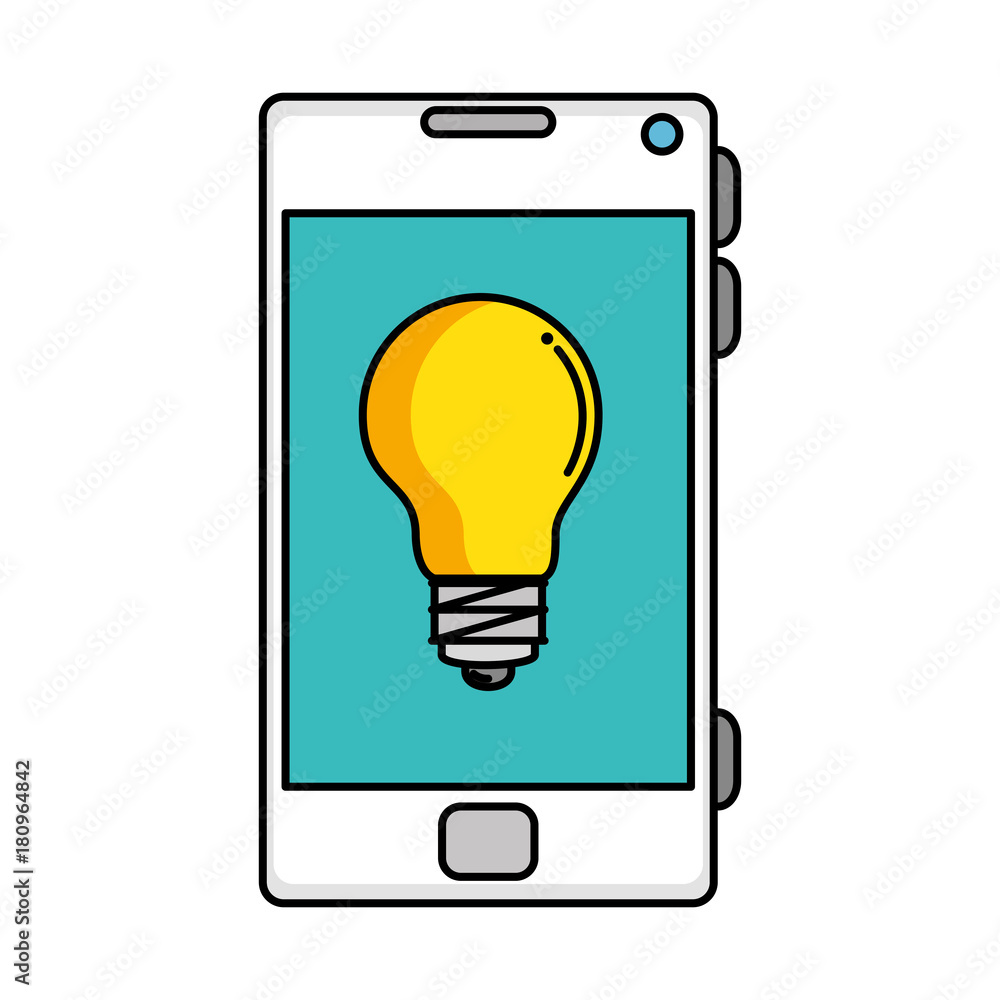 smartphone device with bulb