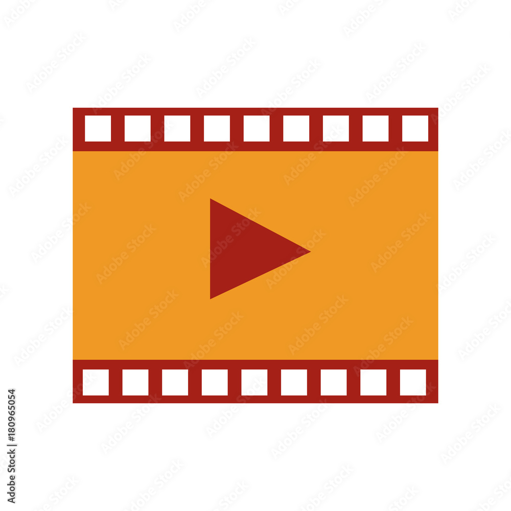 Fototapeta premium Video player symbol