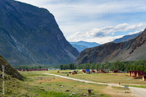 Valley of Chulyshman river. Altai Republic. Russia