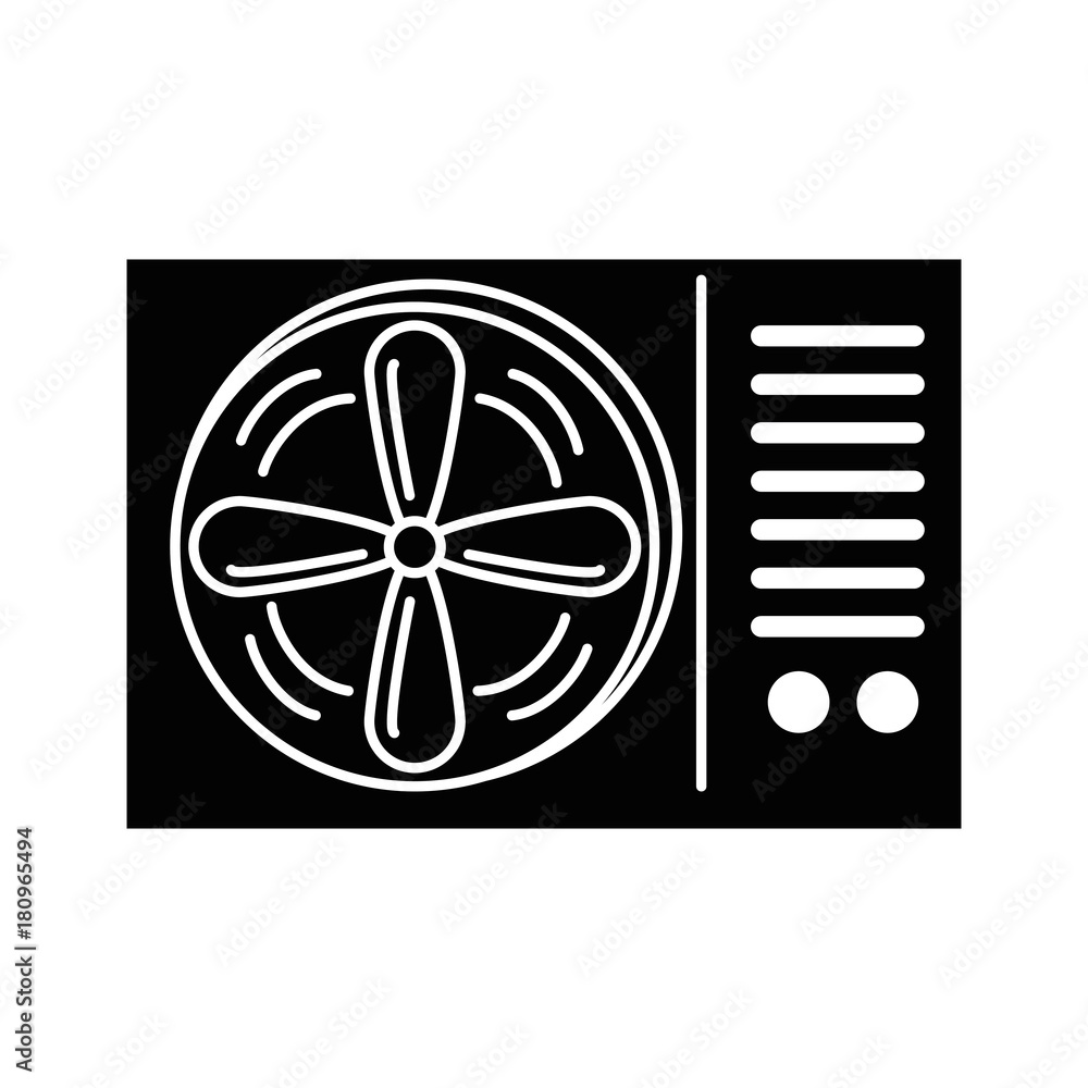 air conditioner isolated icon air conditioner isolated icon
