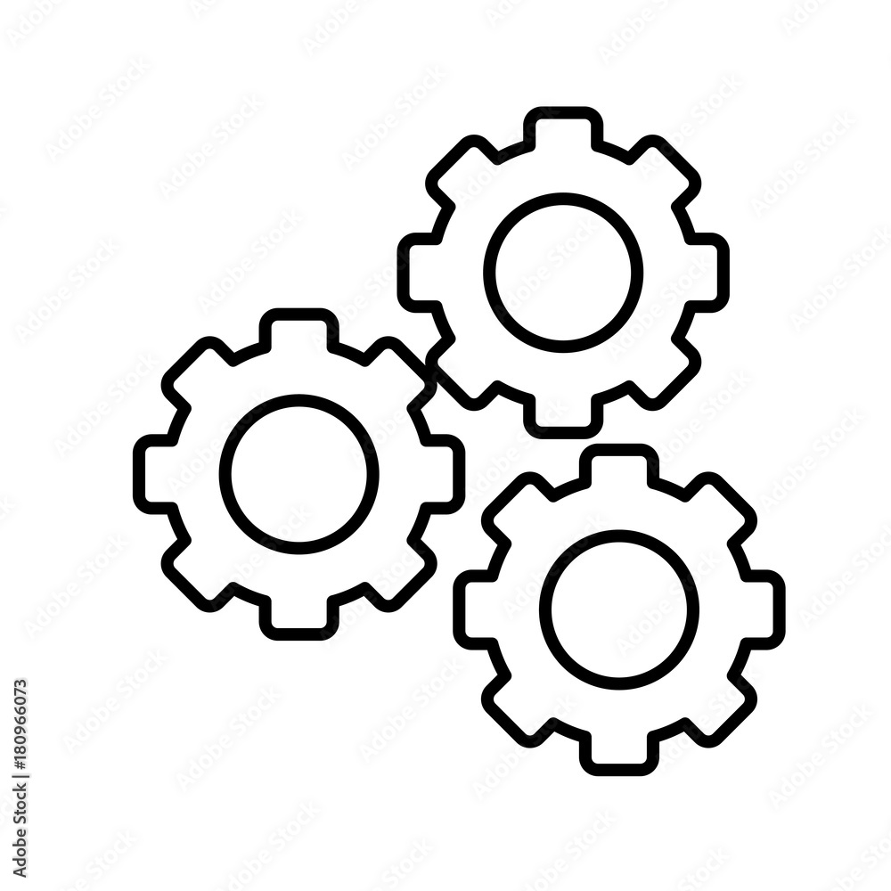 Gears machinery pieces