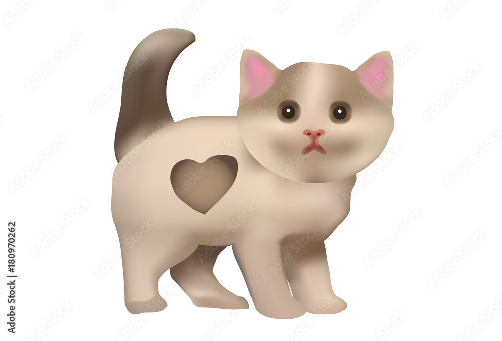 Obraz premium Cute cat