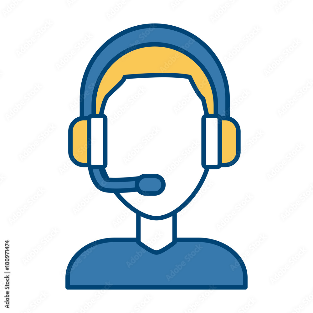 Call center man avatar Call center man avatar