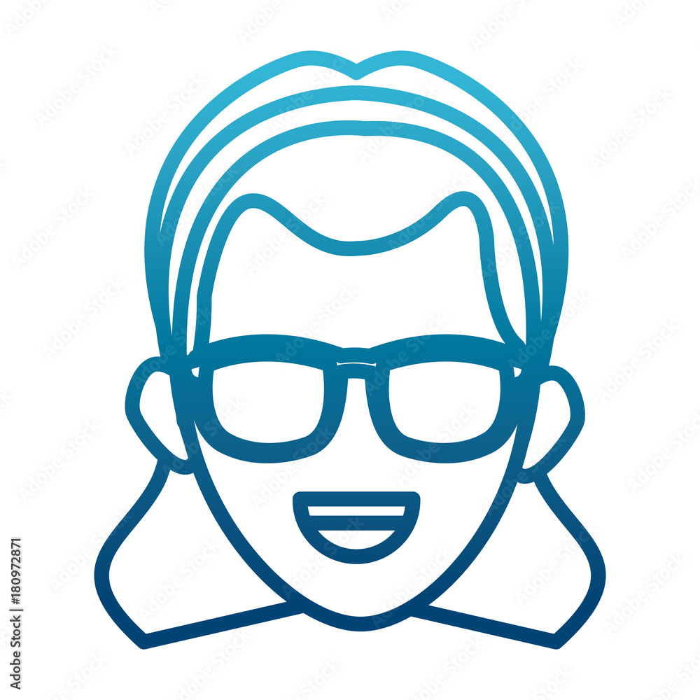 Woman with sunglasses Woman with sunglasses