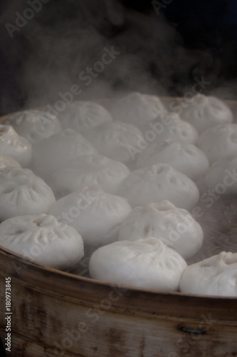 Chinese steamer dumpling food