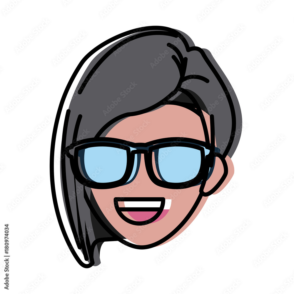 Woman with sunglasses Woman with sunglasses