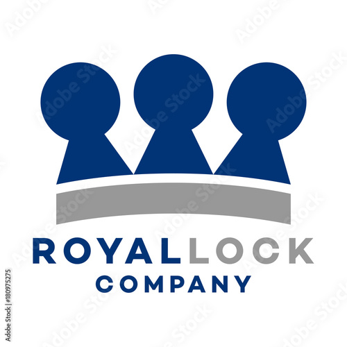 crown and logo lock