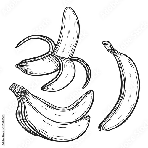 Banana fruit set