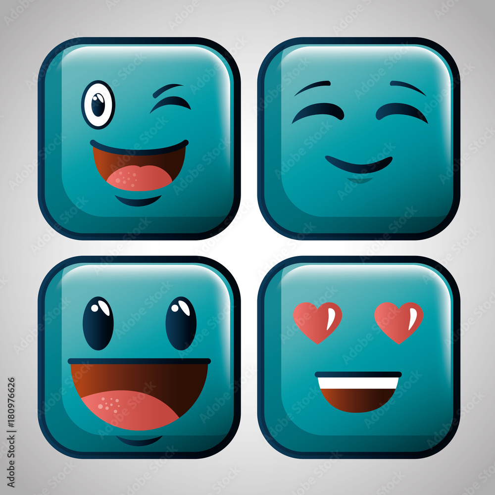 cute emoji emoticons emotional faces icons cute emoji emoticons emotional faces icons
