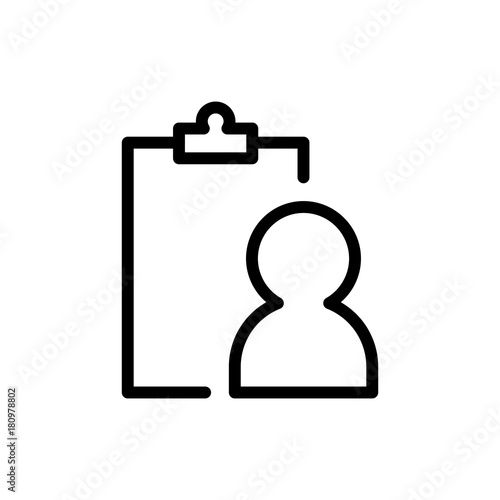 Medical blank icon