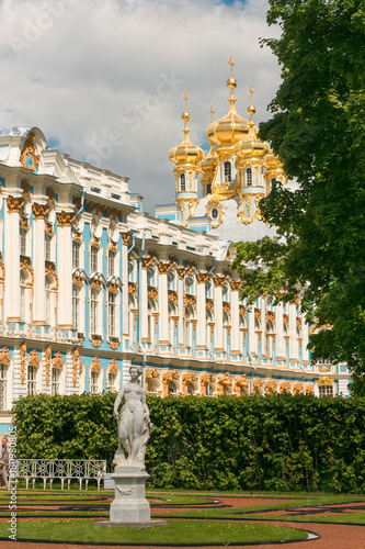 Petersburg, Russia - June 29, 2017: Katherine's Palace in Tsarskoe Selo Pushkin.