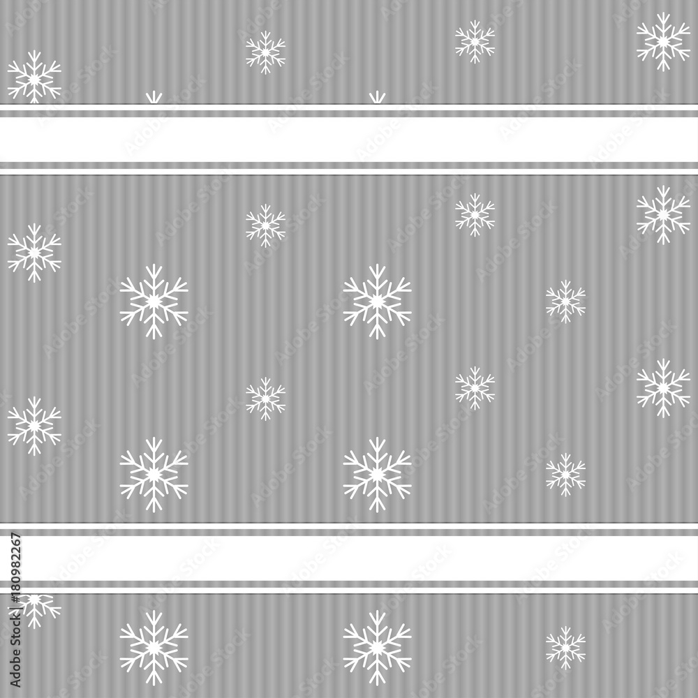 Fototapeta premium Winter snowflakes background
