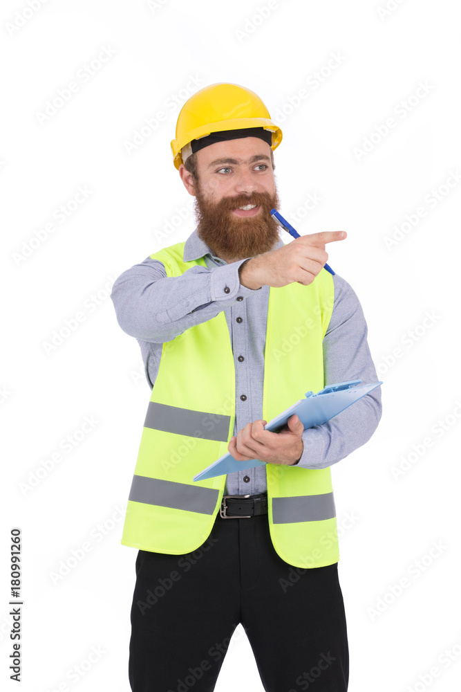 Smiling engineer Smiling engineer