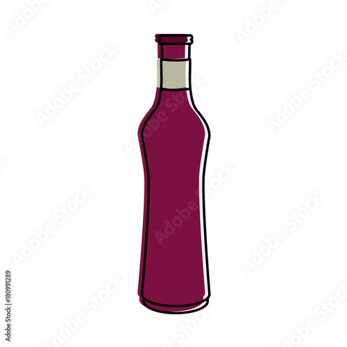 Wine bottle drink