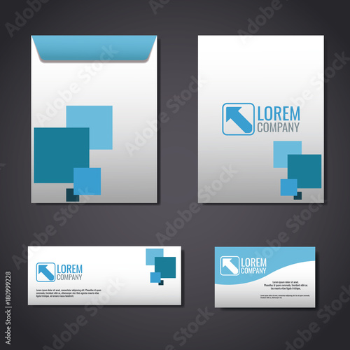 Corporate identity mock up