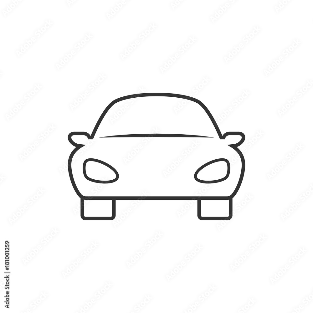 Car linear icon Car linear icon