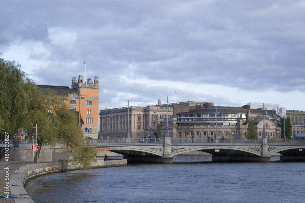 Obraz premium Stockholm Waterfront