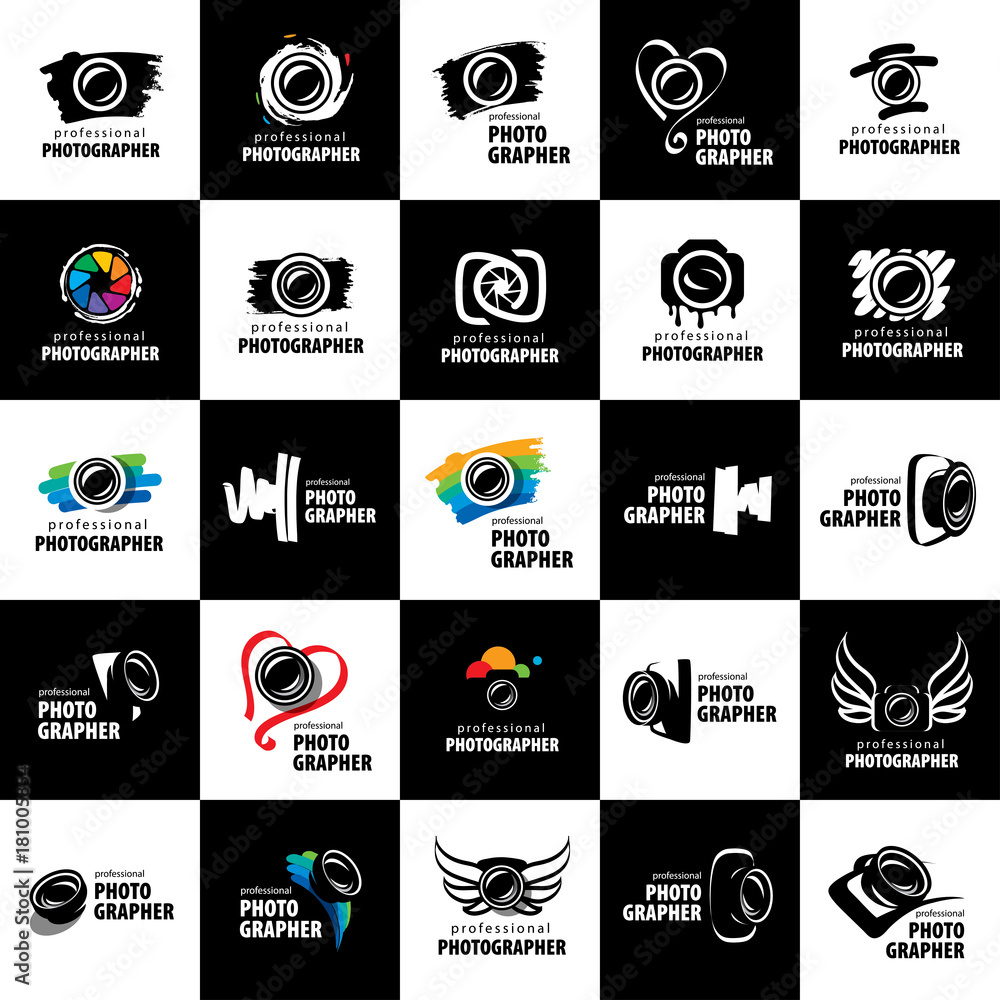 vector logo for photographer vector logo for photographer