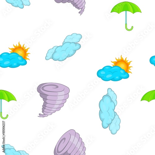 Weather pattern, cartoon style