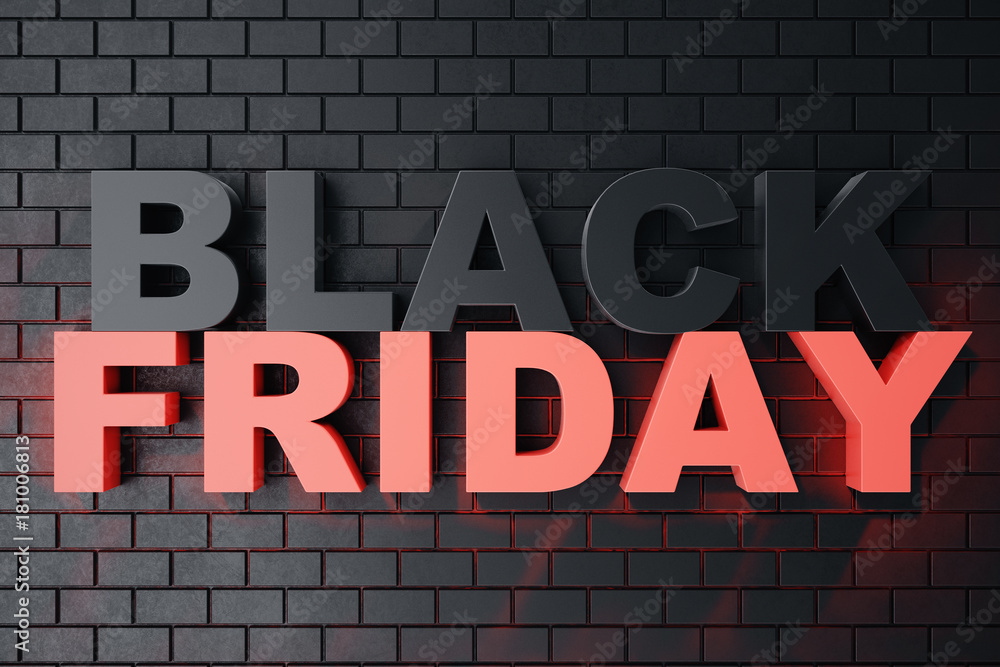 3D Rendering Black Friday, sale message for shop. Business hopping store banner for Black Friday. Black Friday sale inscription design template. Banner for your design 3D Rendering Black Friday, sale message for shop. Business hopping store banner for Black Friday. Black Friday sale inscription design template. Banner for your design