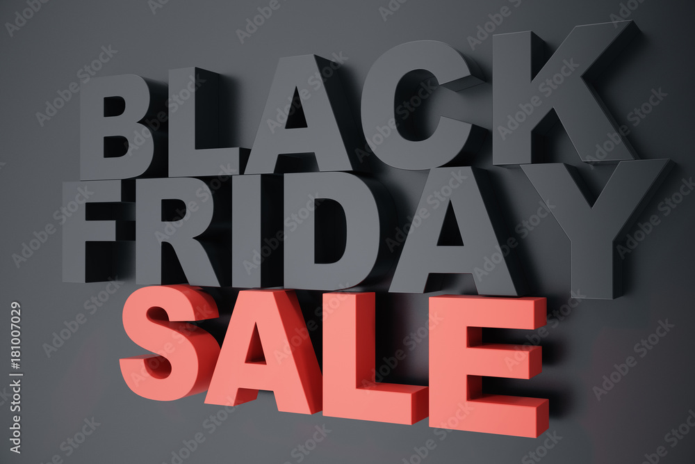 3D Rendering Black Friday, sale message for shop. Business hopping store banner for Black Friday. Black Friday sale inscription design template. Banner for your design 3D Rendering Black Friday, sale message for shop. Business hopping store banner for Black Friday. Black Friday sale inscription design template. Banner for your design