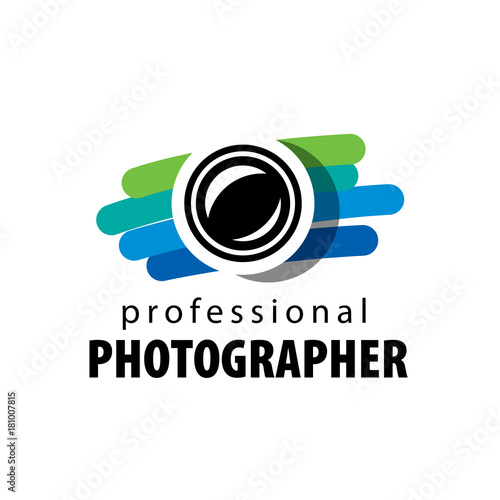 vector logo for photographer