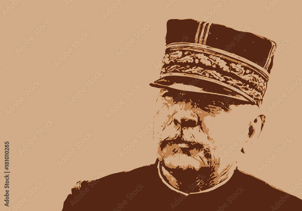 Φωτογραφία guerre mondiale - personnage célèbre - 14-18 - grande guerre - centenaire - Joff