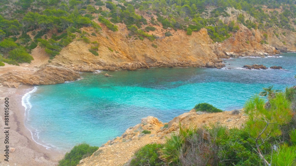 Mallorca Strand Meer WasserBerg