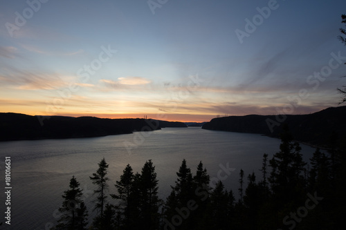sunset Au sommet du Fjord © Siriane