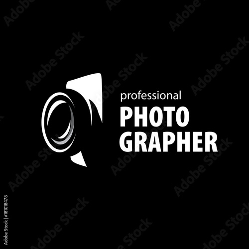 vector logo for photographer